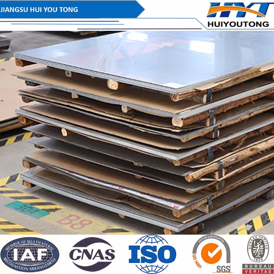 Ss Stainless Steel Flat Sheet with AISI ASTM 201 202 304 304L 316 316L 309 310 410 420 430 904L No. 4 2b 8K Ba Hl Mirror 0.8mm 4*8 China Metal Fabrication Price